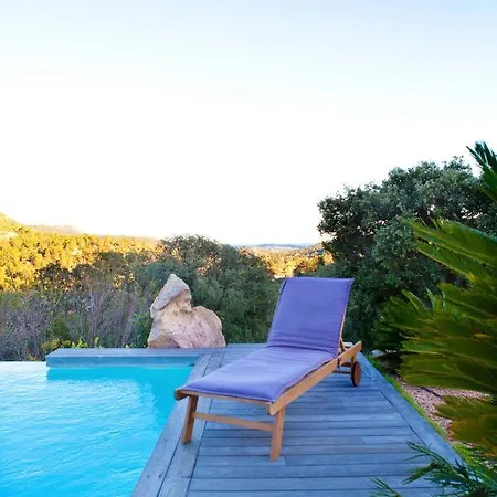 De Caractere En Pierre Et Bois Avec Piscine *
